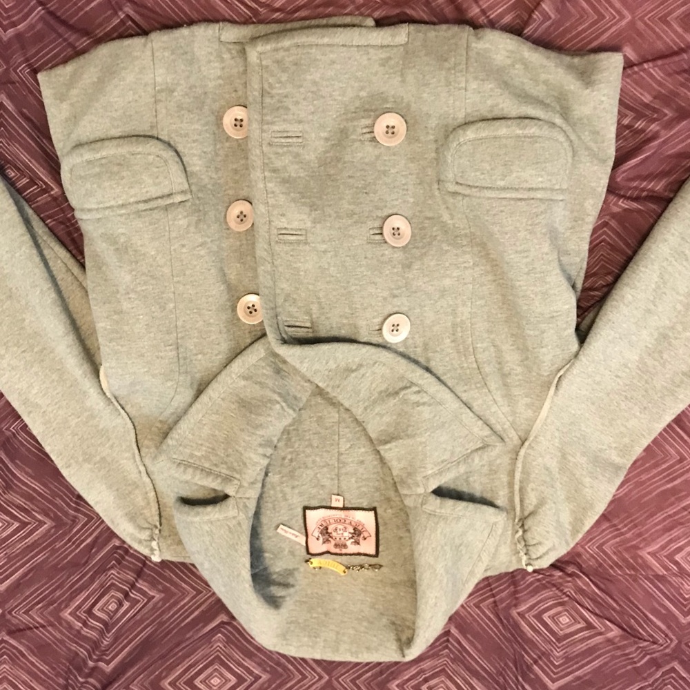 Juicy Couture Grey Blazer Sz: M